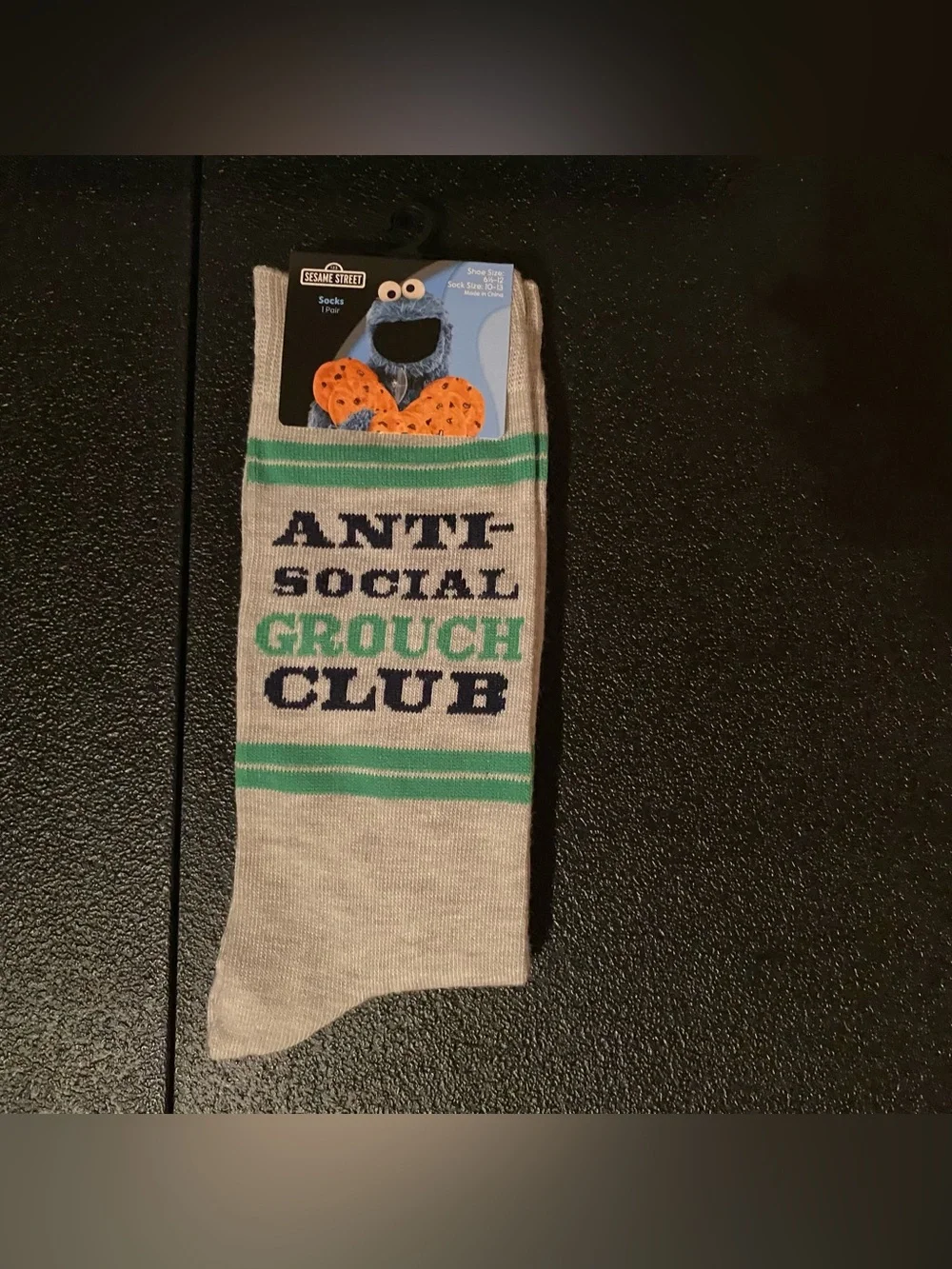 Fun Novelty Socks Featuring Cookie Monster